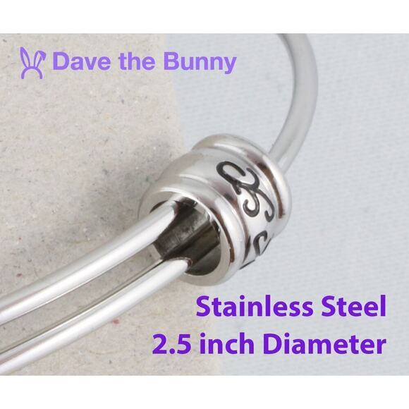 Devil with Pitch Fork Fancy Bracelet Bangle - Picture 3 of 4